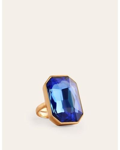 Boden Mega Cluster Jewel Ring - Blue