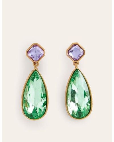 Boden Statement Jewel Earrings - Green