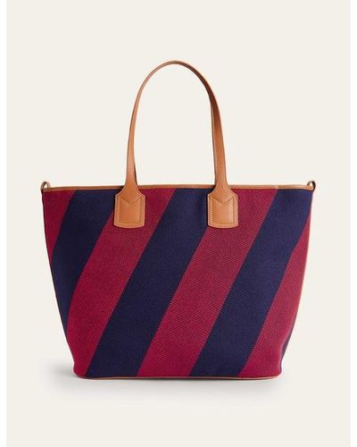 Boden Trapeze Tote Bag - Red