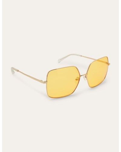 Boden Wire Frame Sunglasses - Metallic