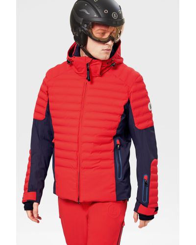 bogner red ski jacket