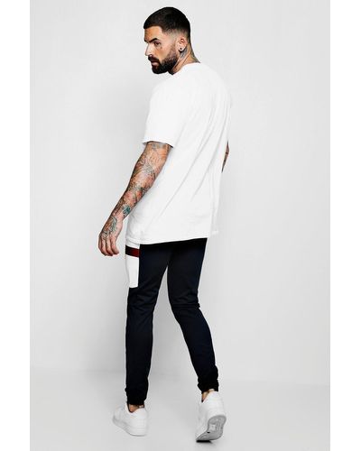 colour block joggers