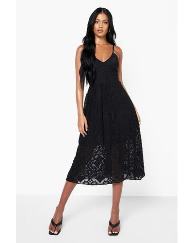 occasion midi skater dress
