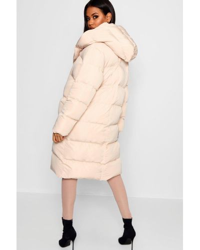 wrap duvet coat