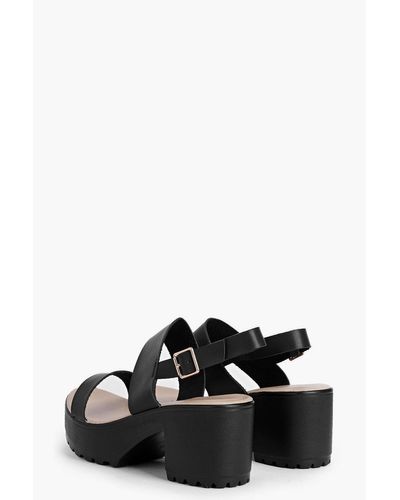 two part cleated sandals
