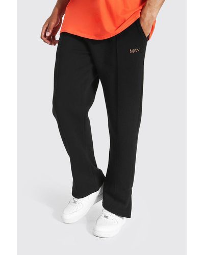 split hem sweatpants