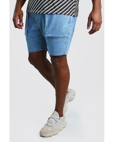 boohooman cargo shorts