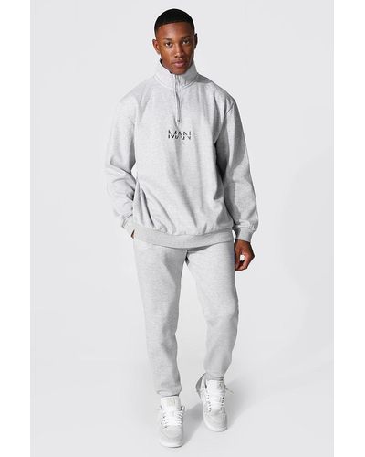 boohooman oversized tracksuit