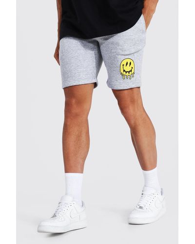 boohooman jogger shorts