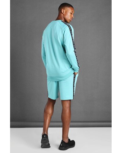 boohooman sweat shorts