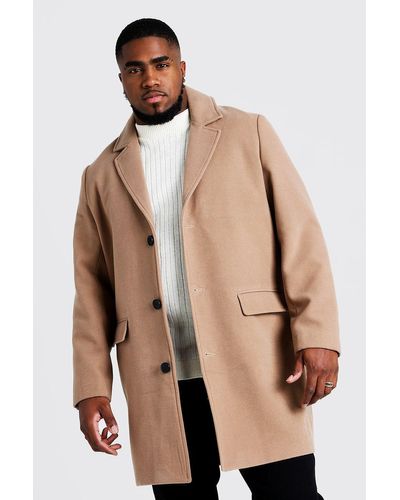 Big and tall peacoat with hood Clearance