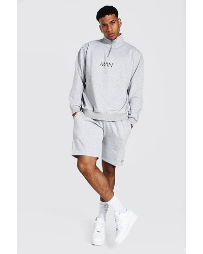 boohooman oversized tracksuit