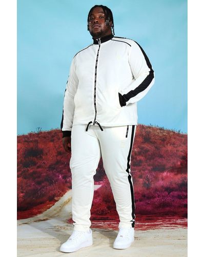 boohooman tricot joggers
