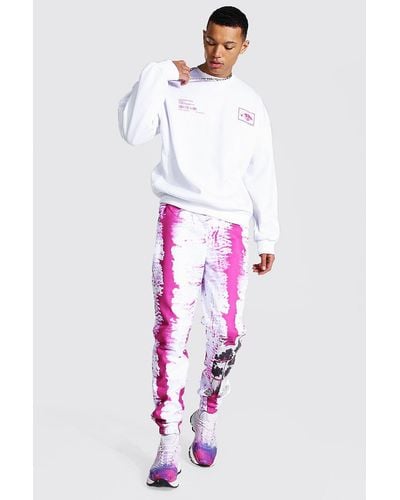 tracksuit tie dye