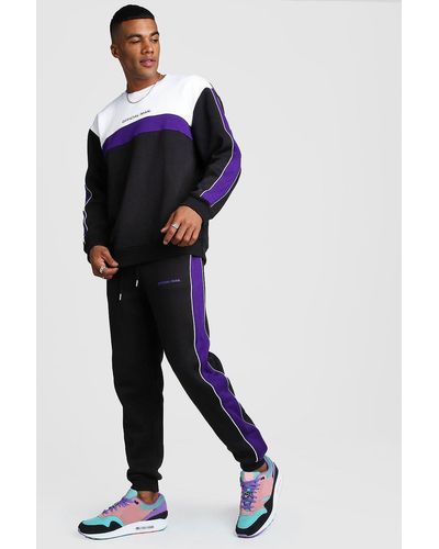boohooman sweater tracksuit