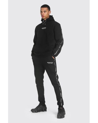 boohooman tall joggers