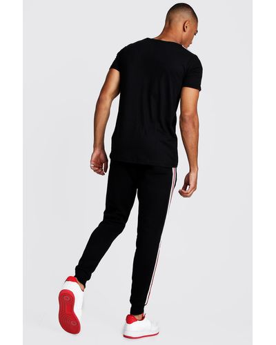 boohooman signature joggers