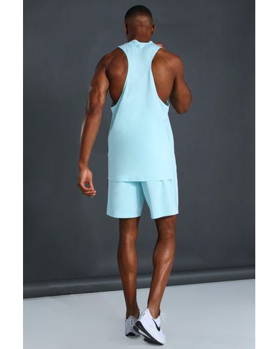 boohooman jogger shorts