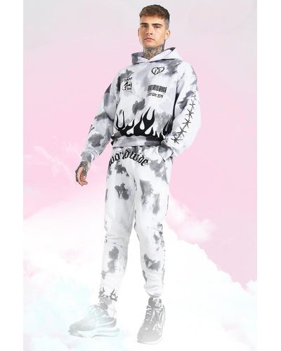 boohooman oversized tracksuit