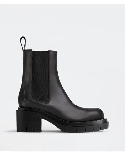 Bottega Veneta Lug Heel Boots - Black