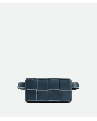 Bottega Veneta Cassette Mini Belt-Bag - Blue