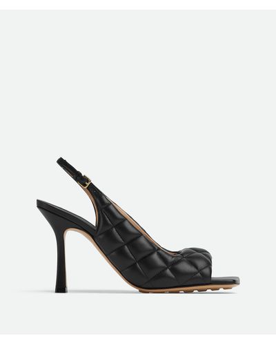 Bottega Veneta Padded Slingback-sandale - Schwarz