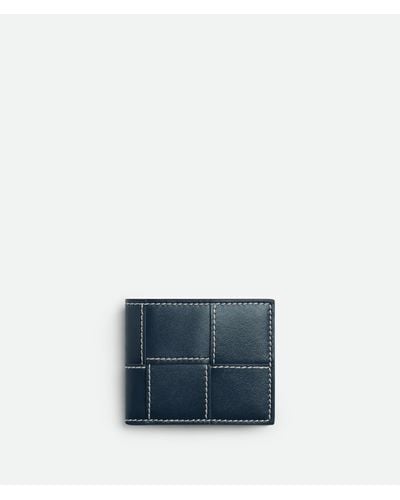 Bottega Veneta Cassette Bi-Fold Wallet - Blue