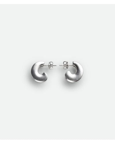 Bottega Veneta Small H Beam Earrings - White