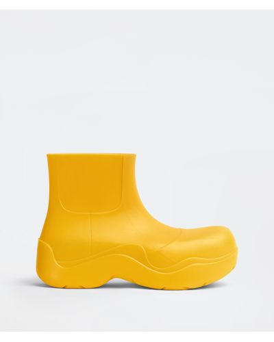 Bottega Veneta Puddle Biodegradable-rubber Ankle Boots - Yellow