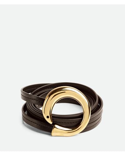 Bottega Veneta Sardine Belt - Black