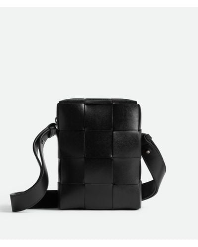 Bottega Veneta Mini Cassette Cross-Body Bag - Black