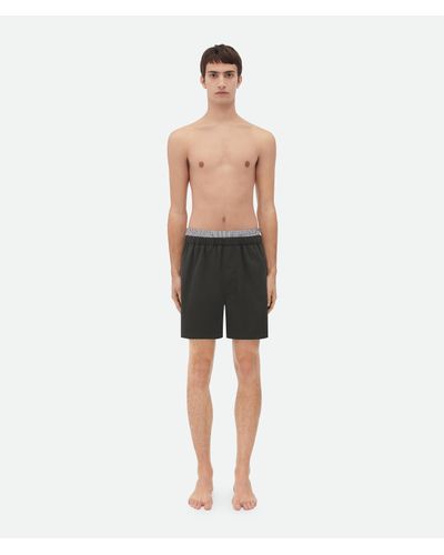 Bottega Veneta Badeshorts Aus Nylon - Gelb