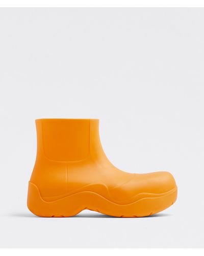 Bottega Veneta Puddle Ankle Boot - Orange