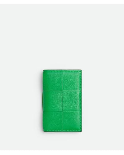 Bottega Veneta Cassette Kartenetui Mit Überschlag - Grün
