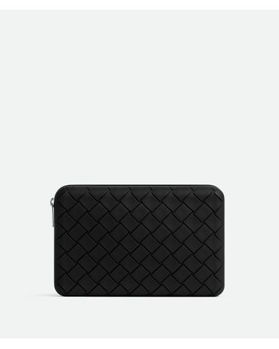 Bottega Veneta Pouch Mit Reißverschluss - Schwarz