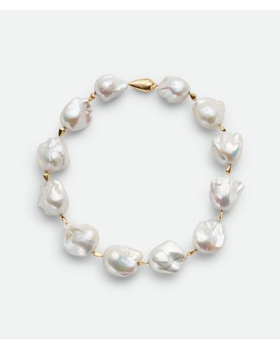 Bottega Veneta Pearl Necklace - White
