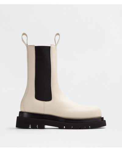 Bottega Veneta Bottes Chelsea Lug - Blanc