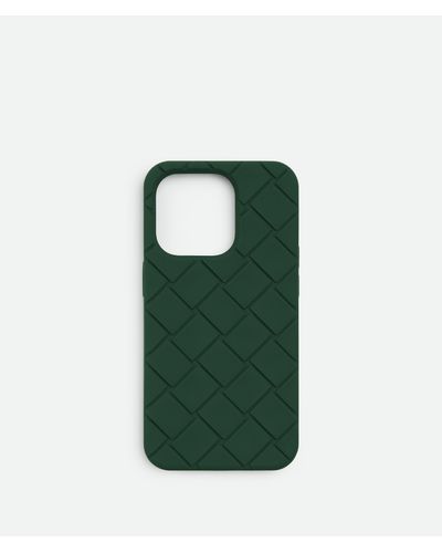 Bottega Veneta Iphone 14 Pro Case - Green