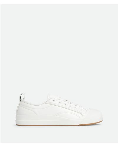 Bottega Veneta Vulcan Leather Sneaker - White
