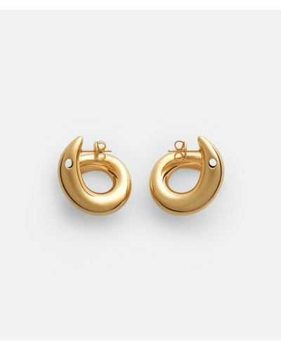 Bottega Veneta Sardine Earrings - Metallic