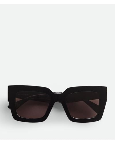 Bottega Veneta Classic Square Sunglasses - Black