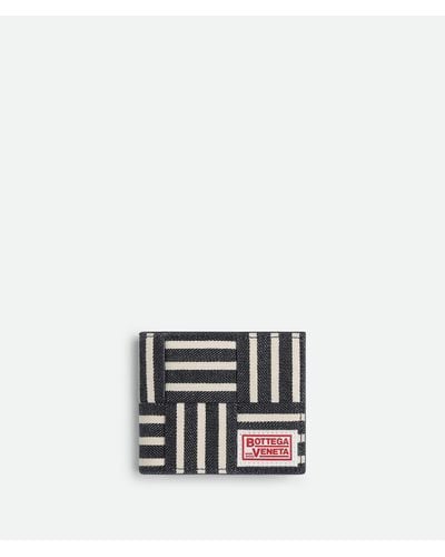 Bottega Veneta Cassette Bi-Fold Wallet With Coin Purse - White