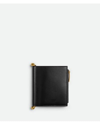 Bottega Veneta Solstice Small Bi-Fold Wallet - Black