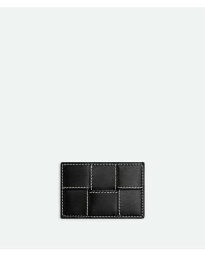 Bottega Veneta Cassette Credit Card Case - Black
