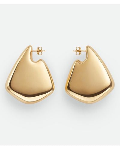 Bottega Veneta Fin Earrings Grand Format - Neutre