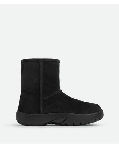 Bottega Veneta Snap Ankle Boot - Black