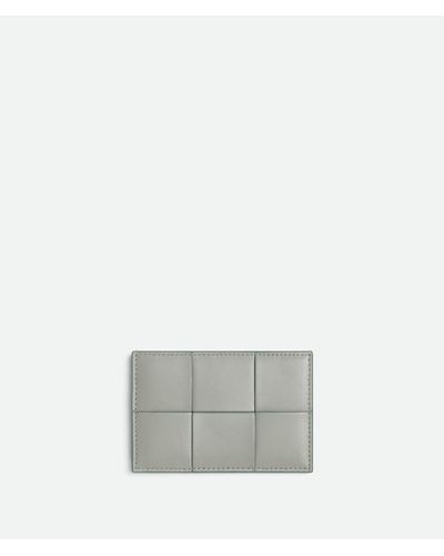 Bottega Veneta Cassette Credit Card Case - White