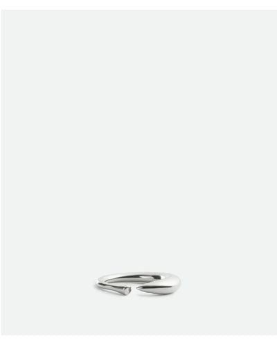Bottega Veneta Sardine Ring - Weiß