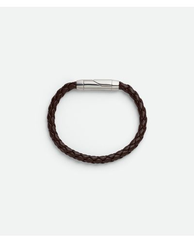 Bottega Veneta Braid Leather Bracelet - Multicolour
