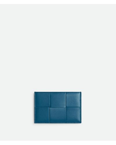 Bottega Veneta Étui Pour Cartes De Crédit Cassette - Bleu